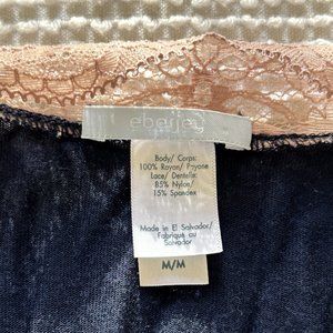 [LIKE NEW] eberjey navy robe, size M